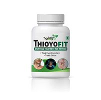 Natural Thiyofit Herbal Capsules For Activates The Under-Active Thyroid Gland 500Mg (60 No)-thumb2
