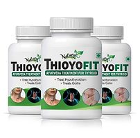 Natural Thiyofit Herbal Capsules For Activates The Under-Active Thyroid Gland 500Mg (180 No)-thumb2