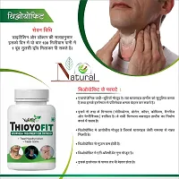 Natural Thiyofit Herbal Capsules For Activates The Under-Active Thyroid Gland 500Mg (180 No)-thumb1