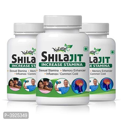 Natural Shilajit Herbal Capsules For Stamina | Energy | Power | Strength 100% Ayurvedic-thumb3