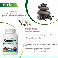 Natural Shilajit Herbal Capsules For Stamina | Energy | Power | Strength 100% Ayurvedic-thumb1