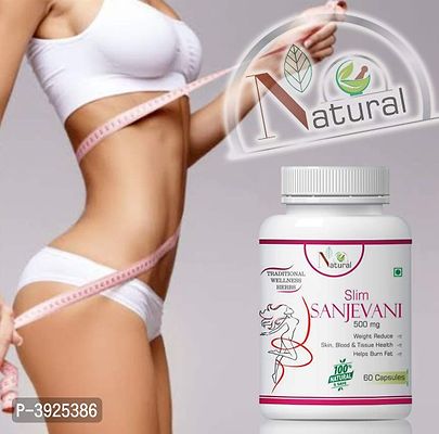 Natural Slim Sanjevani Herbal Capsules For Fast Weight Loss Formula 100% Ayurvedic-thumb0