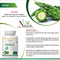 Natural Karela Herbal Capsules For Helps In Treating Diabetes  Blood Purifier 100% Ayurvedic-thumb1