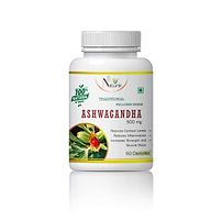 Natural Ashwagandha Herbal Capsules For Strength  Immune Booster 100% Ayurvedic-thumb2