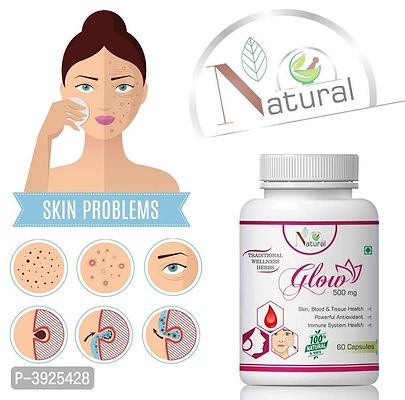 Natural Glow Herbal Capsules For Your Healthy Skin 100% Ayurvedic-thumb0