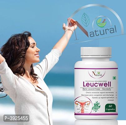 Natural Lucewell Herbal Capsules For Help In Removing Leucorrhoea 100% Ayurvedic-thumb0