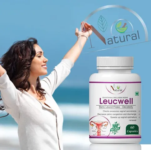 Herbal Supplement Capsules for Leucorrhoea  &amp; Joint Pain