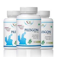Natural Pilesgon Capsules For Piles Free Stop Bleeding 100% Ayurvedic-thumb2