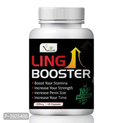 Natural Ling Booster Herbal Capsules For Increase Your Strength (500Mg) (60 No)-thumb3