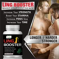 Natural Ling Booster Herbal Capsules For Increase Your Strength (500Mg) (60 No)-thumb1