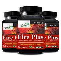 Fire Plus Herbal Capsules For Reduce Weakness In Male Organ 100% Ayurvedic (180 Capsules)-thumb1