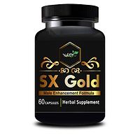 SX Gold Herbal Capsules For Enlarge Your Penis Size 100% Ayurvedic (60 Capsules)-thumb1