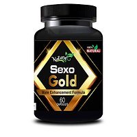 Sexo Gold Herbal Capsules For Increases Libido  Sexual Drive 100% Ayurvedic (60 Capsules)-thumb1