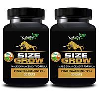 Size Grow Herbal Capsules For Boost Your Sexual Stamina 100% Ayurvedic (120 Capsules)-thumb1