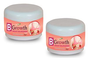 B Growth Herbal Cream For Breast Enlargement 100% Ayurvedic Pack Of 2-thumb1