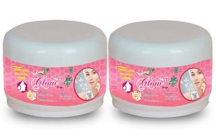 Glow Herbal Cream For Uneven Pigmentation Resulting In Things Like Freckles  Age Spots 100% Ayurvedic Pack Of 2-thumb1