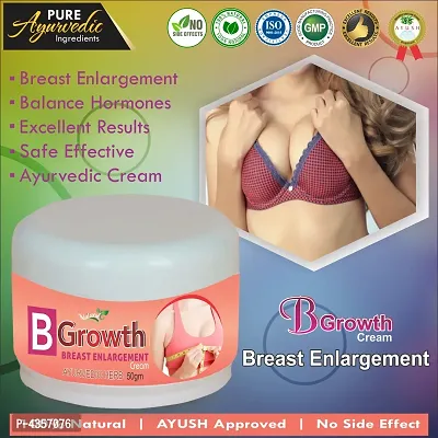 B Growth Herbal Cream For Breast Enlargement 100% Ayurvedic Pack Of 1-thumb0