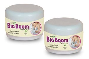 Big Boom Herbal Cream For Helps To Increasing Your Breast Size 100% Ayurvedic Pack Of 2-thumb1