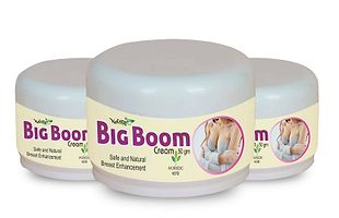 Big Boom Herbal Cream For Helps To Increasing Your Breast Size 100% Ayurvedic Pack Of 3-thumb1