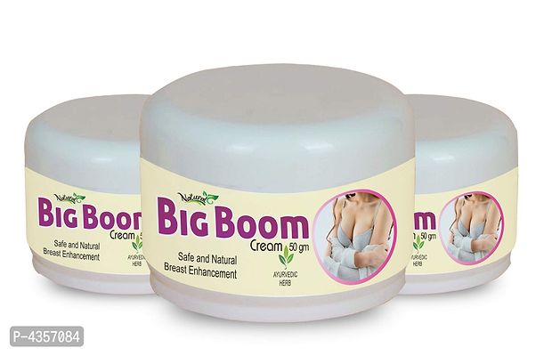 Big Boom Herbal Cream For Helps To Increasing Your Breast Size 100% Ayurvedic Pack Of 3-thumb2