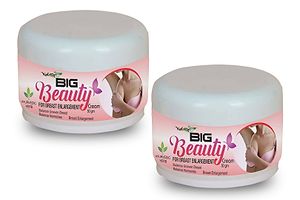 Big Beauty Herbal Cream For Helps To Growing Breast Size 100% Ayurvedic Pack Of 2-thumb1