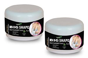 Big Shape Up Herbal Cream For Growing Your Breast Size 100% Ayurvedic Pack Of 2-thumb1