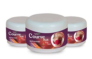 Curve Plus Herbal Cream For Helps To Enlarge Your Breast Size 100% Ayurvedic Pack Of 3-thumb1