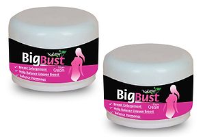 Big Bust Herbal Cream For Helps To Shape Up Your Breast Size 100% Ayurvedic Pack Of 2-thumb1