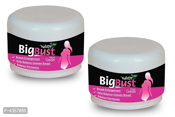 Big Bust Herbal Cream For Helps To Shape Up Your Breast Size 100% Ayurvedic Pack Of 2-thumb2