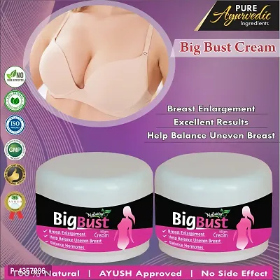 Big Bust Herbal Cream For Helps To Shape Up Your Breast Size 100% Ayurvedic Pack Of 2-thumb0