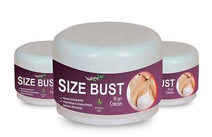 Size Bust Herbal Cream For Helps To Increase Your Breast Size 100% Ayurvedic Pack Of 3-thumb1