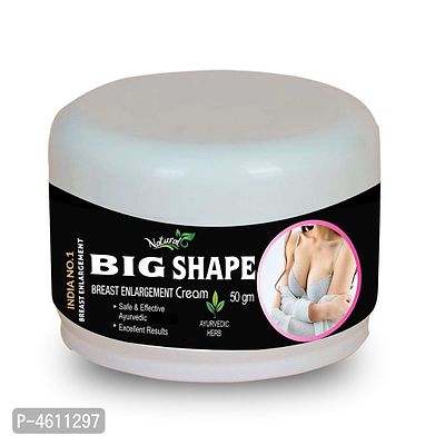 Big Shape Herbal Cream For Promotes The Increment Of Fibrous Tissues And A Tick Layer Of Subcutaneous Fat 100% Ayurvedic Pack Of 3-thumb2
