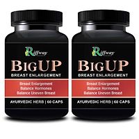 Big Up Herbal Capsule For Growing Breast Size 100% Ayurvedic Pack Of 2-thumb1