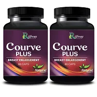 Curve Plus Herbal Capsule For Growing Breast Size 100% Ayurvedic Pack Of 2-thumb1