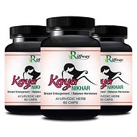 Kaya Nikhar Herbal Capsule For Helps To Enlarge Your Breast 100% Ayurvedic Pack Of 3-thumb1