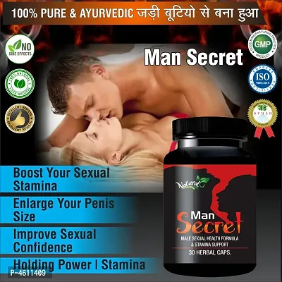 Man Secret Ayurvedic Capsules For Helps To Penis Enlargement Pack Of 1