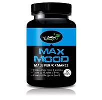 Max Mood Ayurvedic Capsules For Reduce Weakness In Male Organ 100% Natural Pack Of 1-thumb1