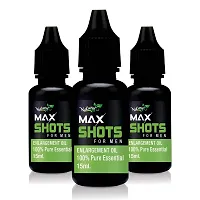 Max Shots Ayurvedic Oil For Premature Ejaculation 100% Herbal Pack Of 3-thumb1