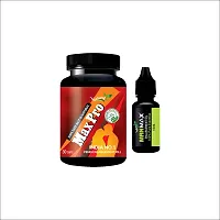 Max Pro Ayurvedic Capsules And Man Max Oil For Strengthens Male Genitalia 100% Natural-thumb1