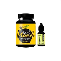 Real Mood Ayurvedic Capsules Max Time Oil For Improves Potency 100% Natural-thumb1