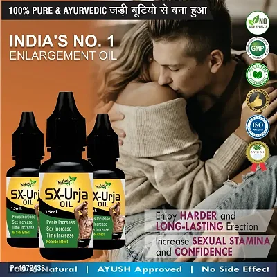 Sx Urja Herbal Oil For Improve Sexual Confidence 100% Ayurvedic Pack Of 3