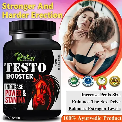 Testo Booster Sexual Capsules For Sexual Oil Sex Time Badhane Ki Dawai Sexual Power Booster Lubricant, Sex Power Medicine For Long Lasting Erection-thumb0