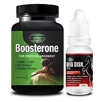 Booster One Herbal Supplement  Big Disk Oil For Increased Sexual Drive  Helps To Increase Your Penis Size 100% Ayurvedic-thumb1