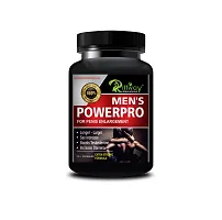 MENS POWER PRO Herbal Capsules For Promotes Long Intimacy Timing|Enhances Organ Size-thumb1