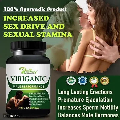 VIRIGANIC Herbal Capsules For Helps in Increase stamina and time period of Intercourse