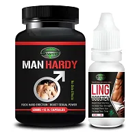 Man Hardy Sexual Capsules and Ling Booster Oil For Reduce Weakness In Male Organ/Penis Increasing-thumb1