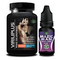 ViriliPlus Sexual Capsules and Mazic Man Oil For Increase Sexual Man Power And Stamina-thumb1