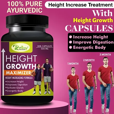 Buy Height Growth Maximizer Ayurvedic Capsules For Increases