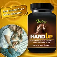 Hard Up Herbal Capsules For Enhance Male Libido and Duration, Premature Ejaculation and Se-xual Weakness (30 Capsules)-thumb2