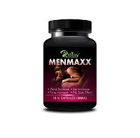 Men Max Herbal Capsules and Her Men Oil For Male Enhancement capsule for Increase Drive, Stamina (15 Capsules + 15 ML)-thumb1